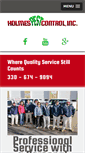 Mobile Screenshot of holmespestcontrolinc.com